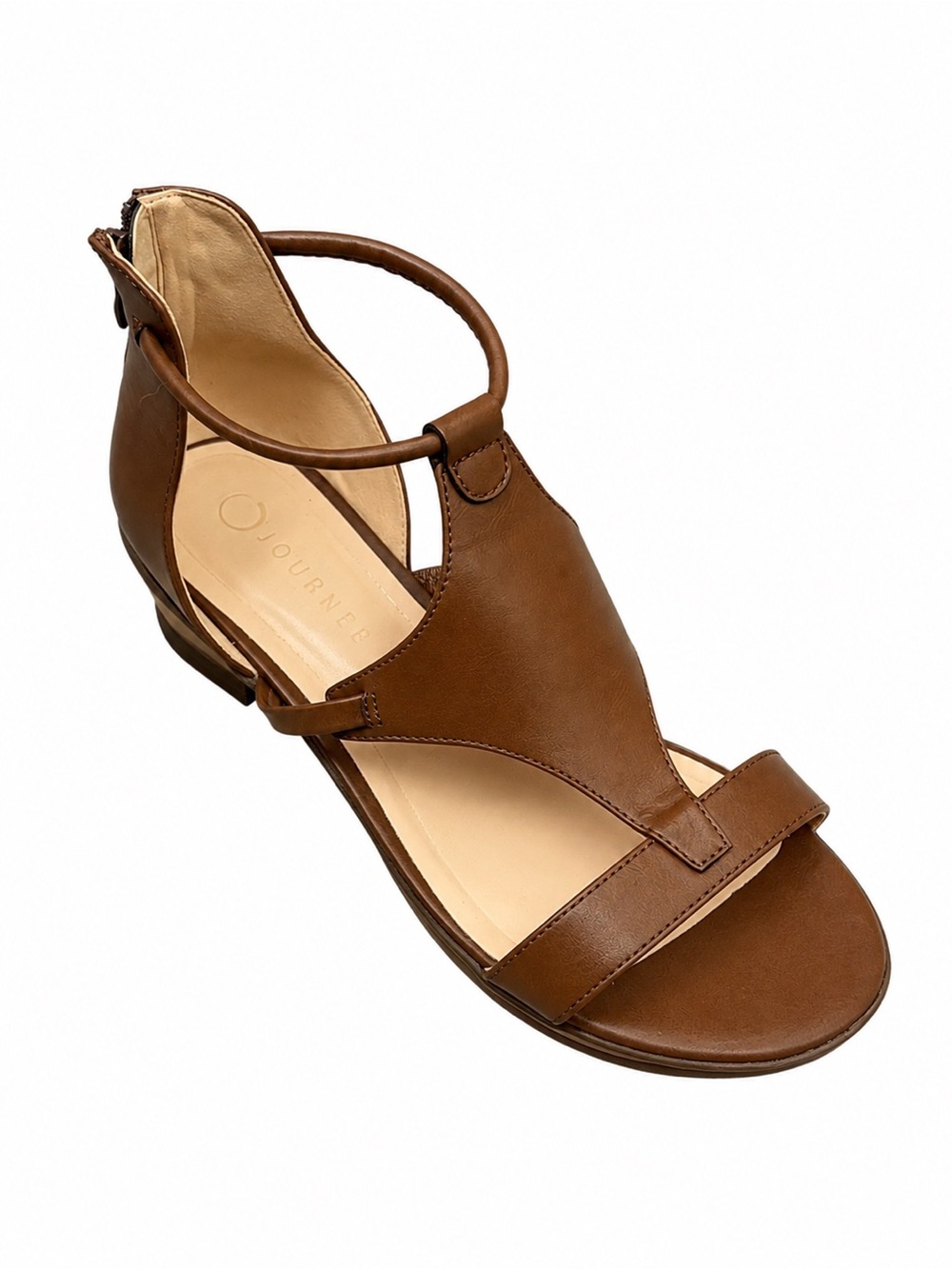 Journee Collection Trayle Wedge Sandals Womens Size 11 Gladiator